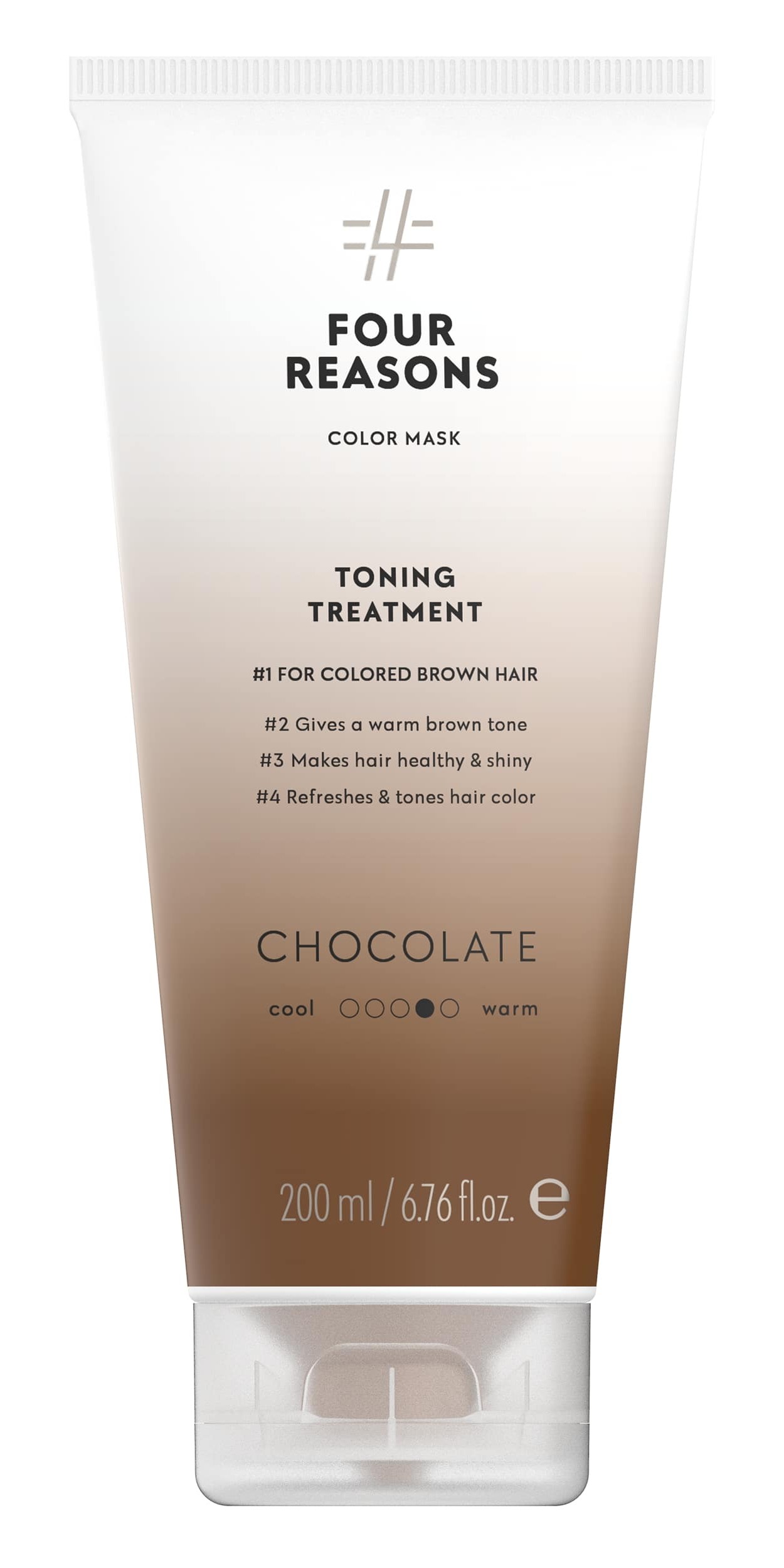 FOUR REASONS Color Mask Toning Treatment Chocolate 200 ml