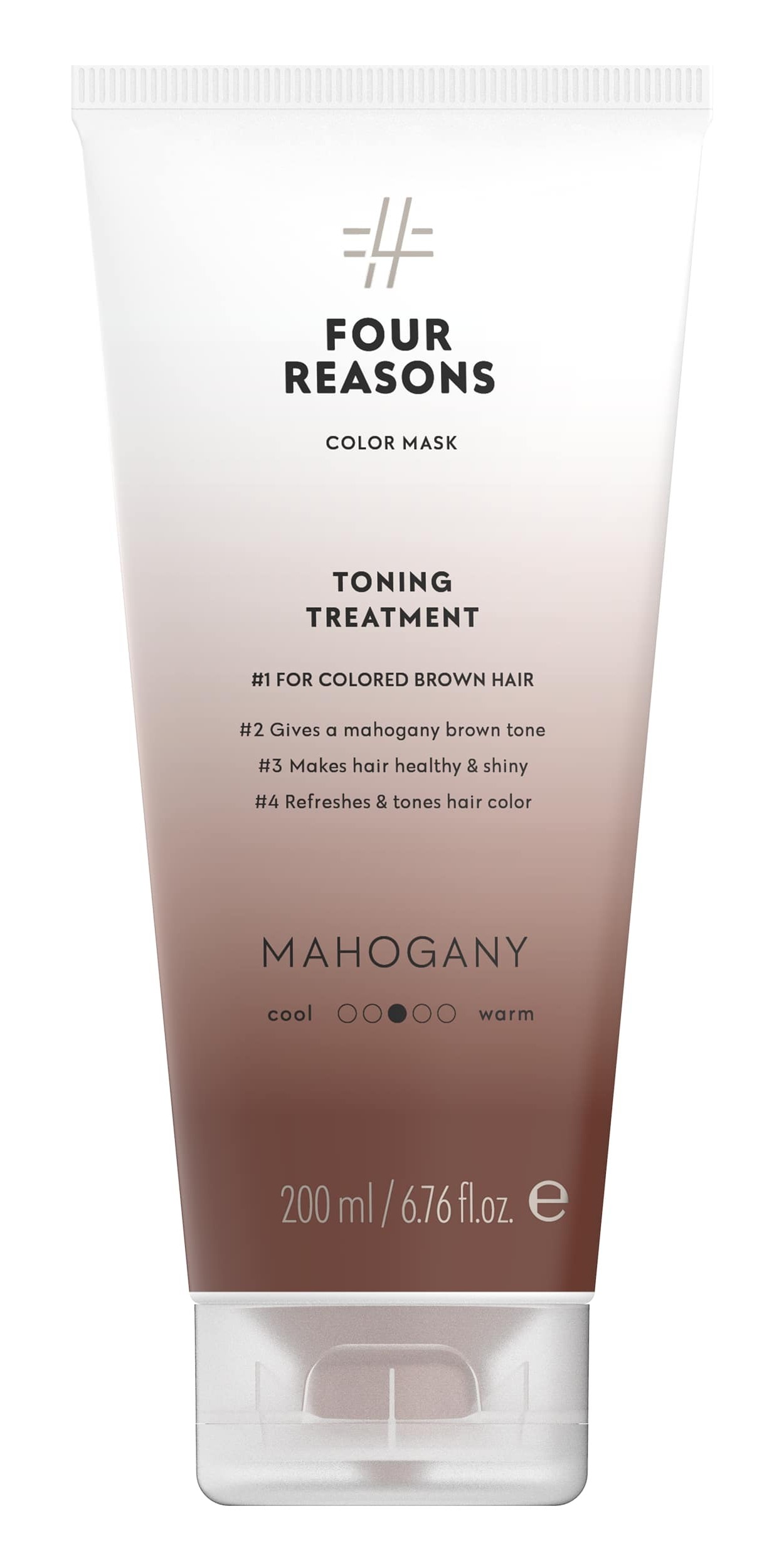 FOUR REASONS Color Mask Toning Treatment Mahogany 200 ml