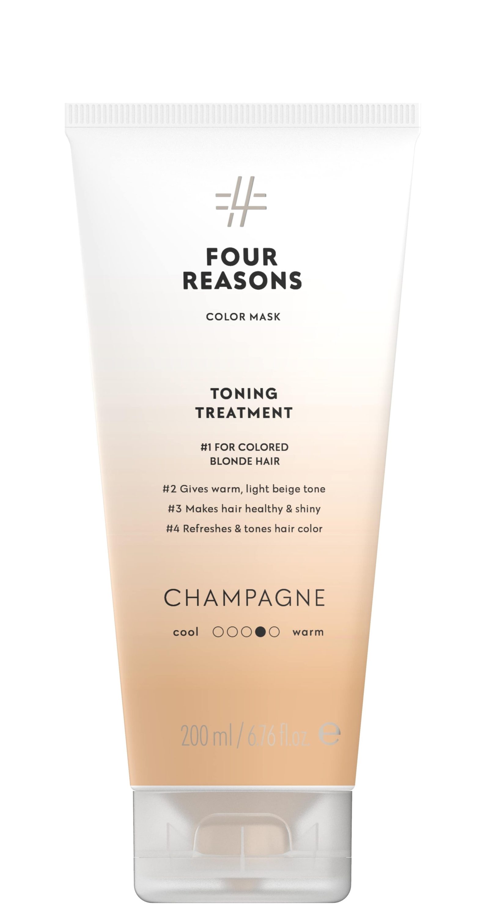 FOUR REASONS Color Mask Toning Treatment Champagne 200 ml