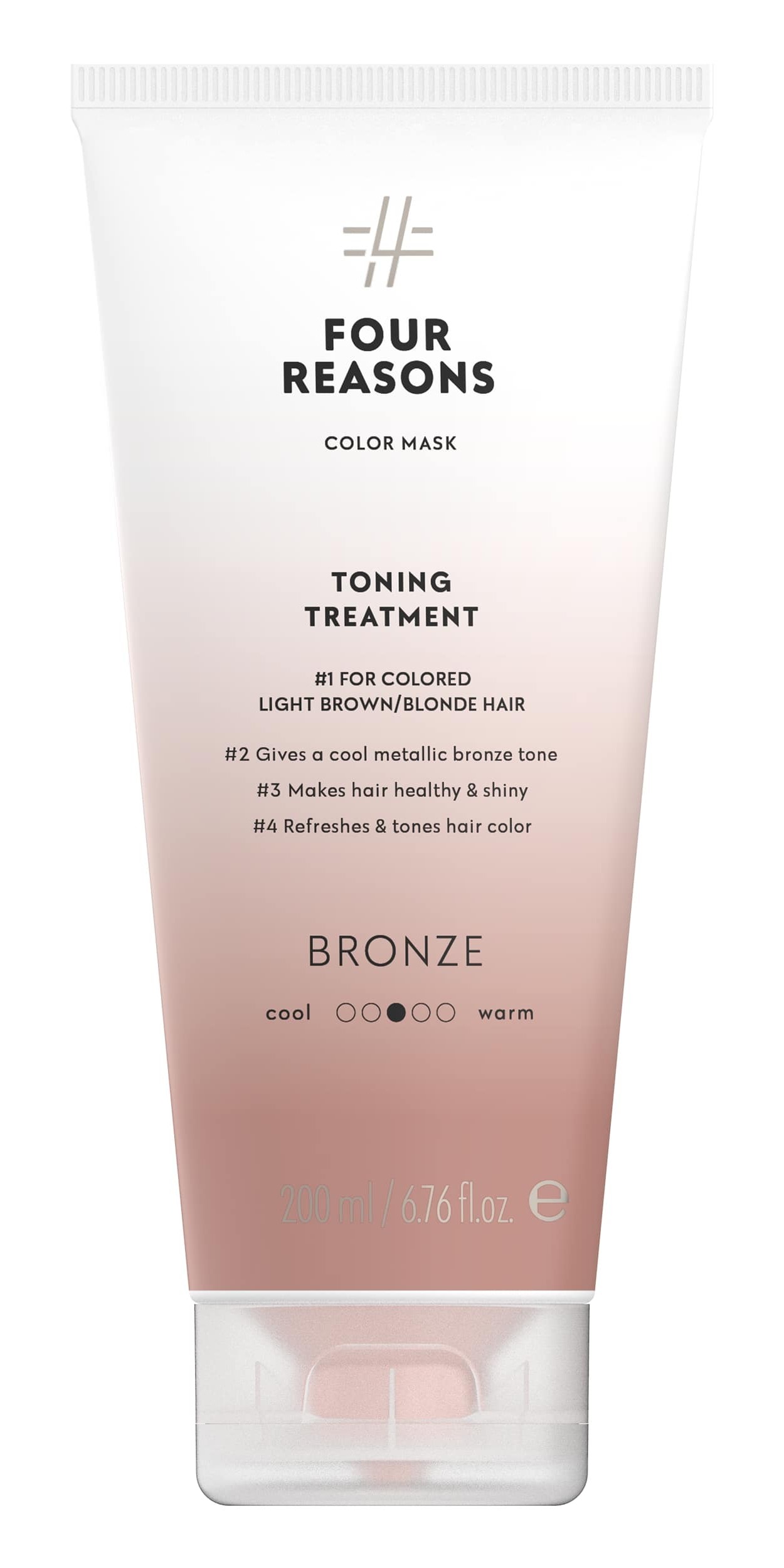 FOUR REASONS Color Mask Toning Treatment Bronze 200 ml