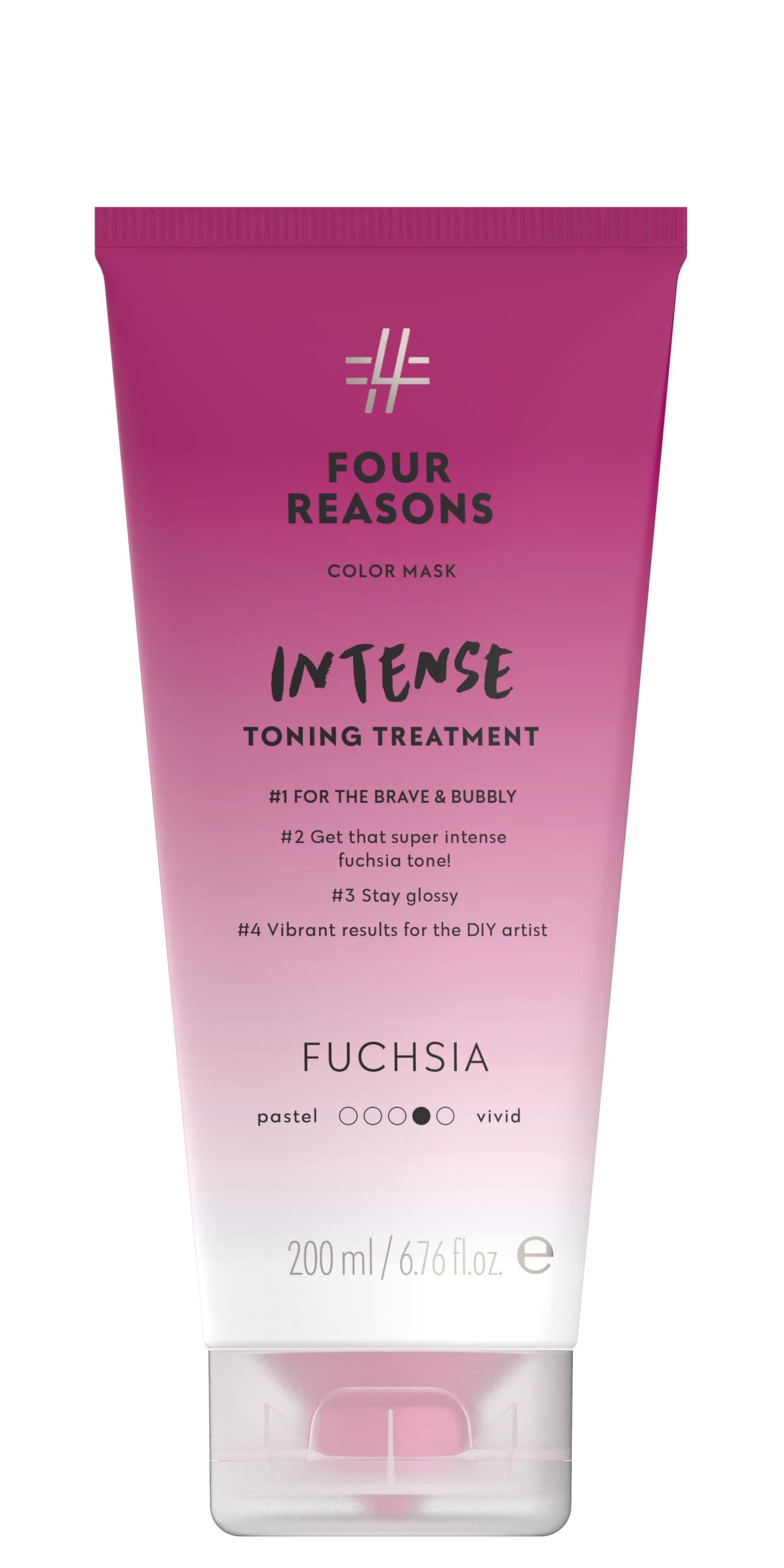 FOUR REASONS Color Mask Intense Toning Treatment Fuchsia 200 ml