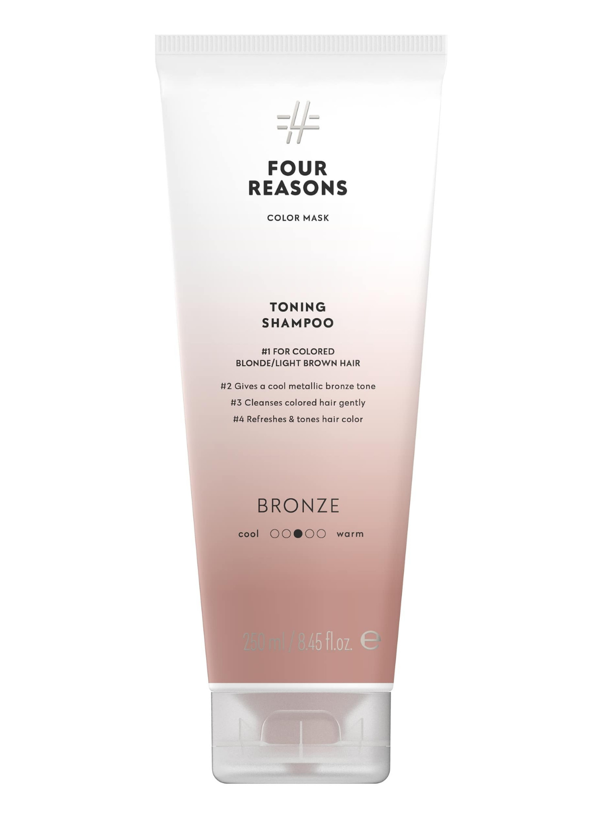 FOUR REASONS Color Mask Toning Shampoo Bronze 250 ml