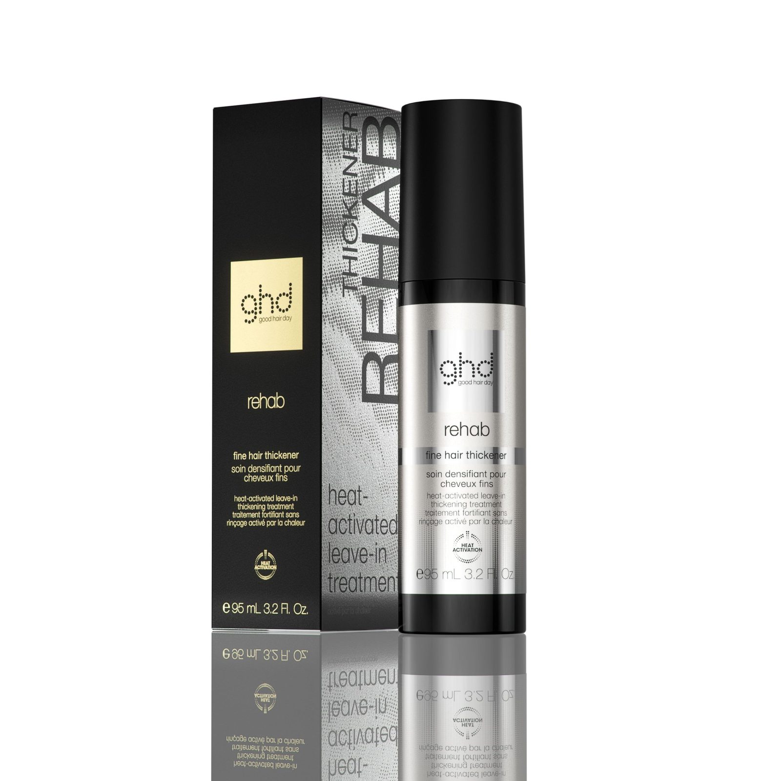 GHD REHAB FINE HAIR THICKENER apjoma līdzeklis smalkiem matiem, 95ml