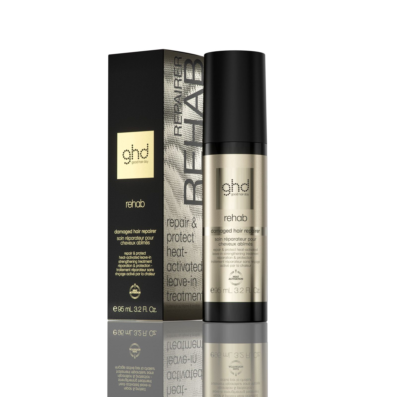 GHD REHAB DAMAGED HAIR REPAIRER atjaunojošs sprejs bojātiem matiem, 95ml