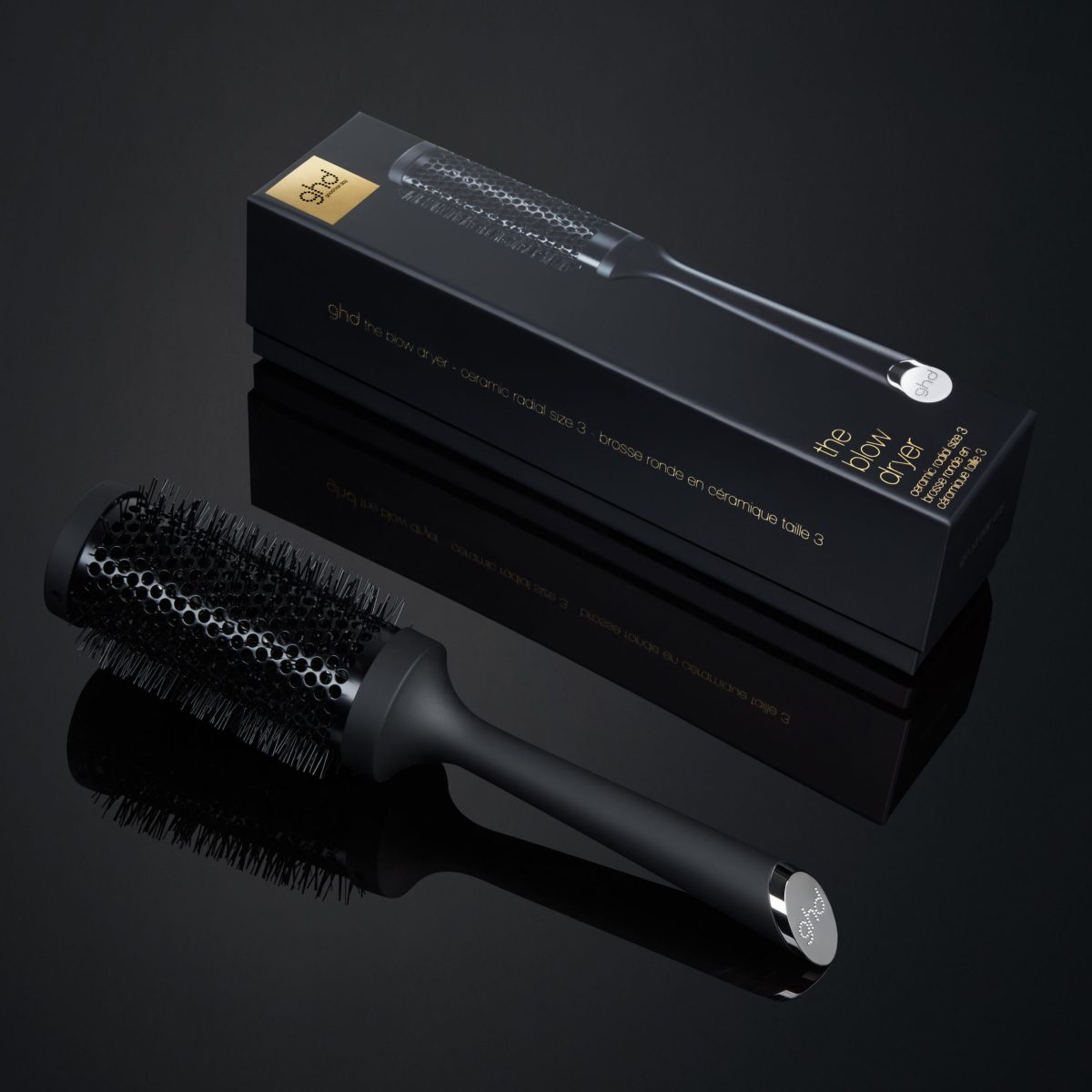 GHD THE BLOW DRYER (3) apaļa keramikas matu suka 45mm